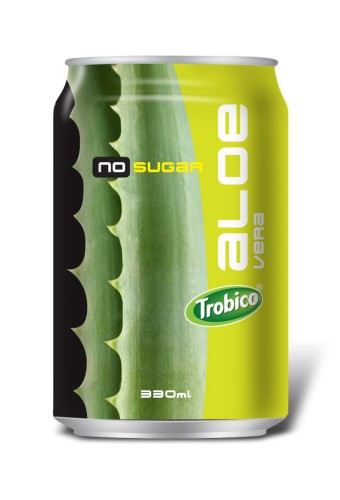 Trobico aloe vera no sugar alu can 330ml